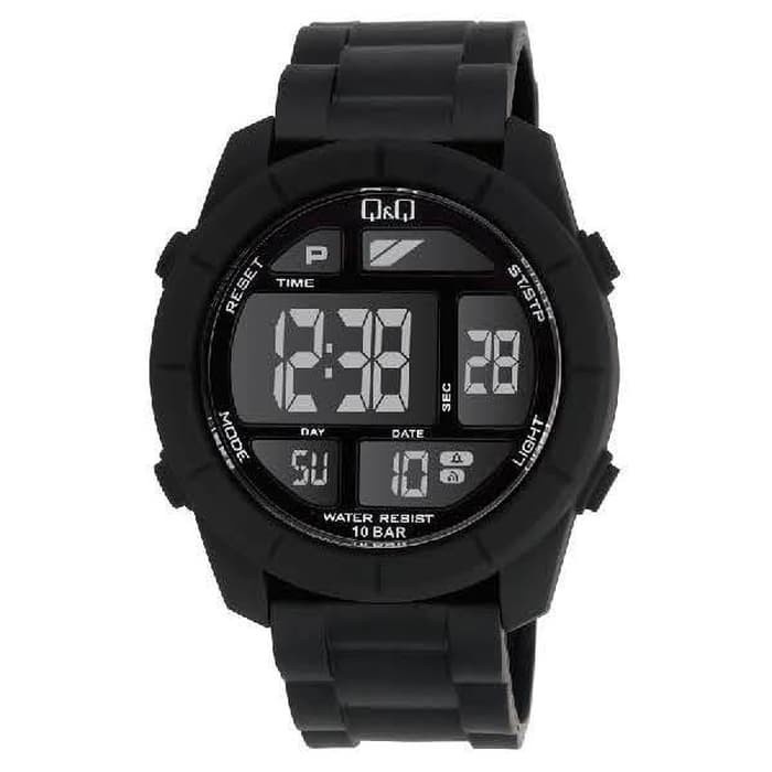 ✅Ori Jam Tangan QQ Original Pria M123-001 Hitam Terbatas