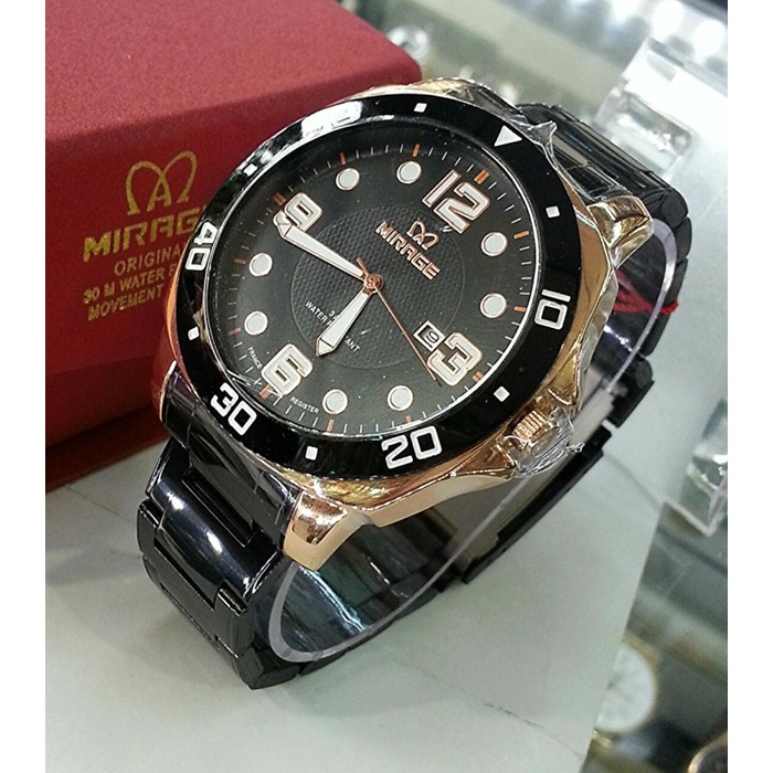 ✅Ori Jam Tangan Mirage Original Pria Bisa Gojek