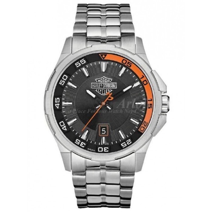 ✅Ori Harley-Davidson® Men'S Bulova 76B170 Bisa Gojek