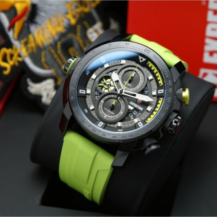 ✅Ready Jam Tangan Pria Expedition E6771M E6771 E 6771M Green Neo Original Diskon