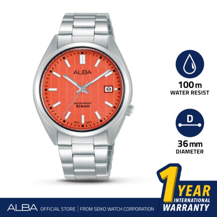 ✅Baru Alba Ag8M39 Quartz Ag8M39X1 Terbaru