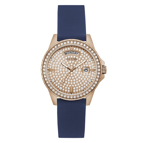 ✅Baru Guess Original Watch Blue Lady Comet Gw0358L1 - Jam Tangan Wanita Limited