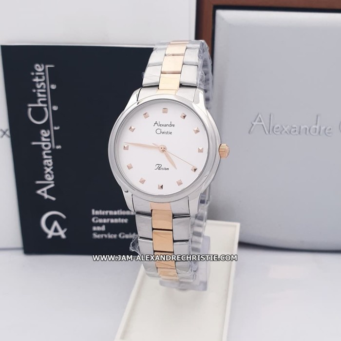 ✅New Jam Tangan Wanita Alexandre Christie Original Ac 2835 Lh Svrg Terbatas