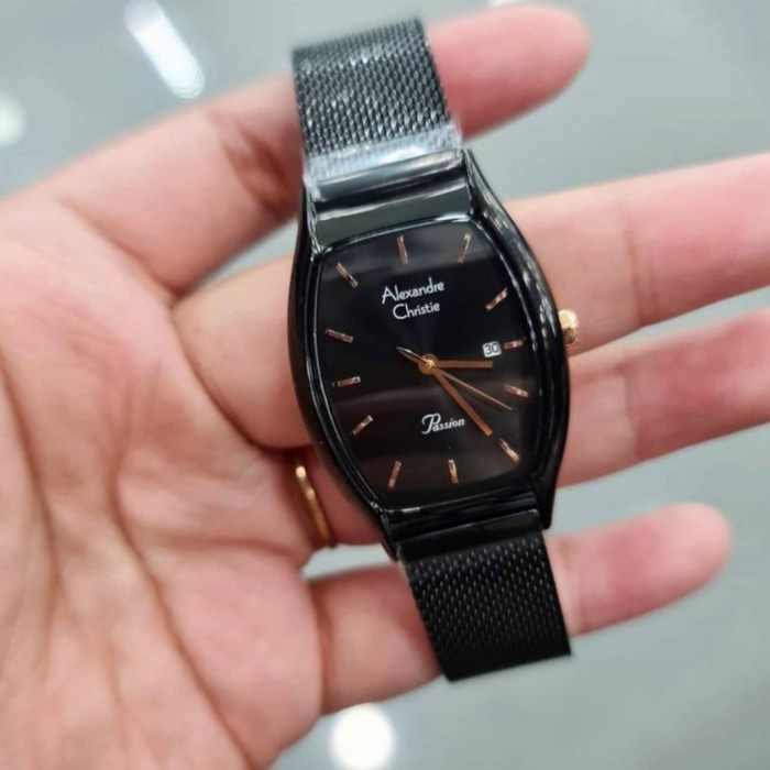 ✅Baru Jam Tangan Wanita Alexandre Christie Original Ac2939 Black Diskon