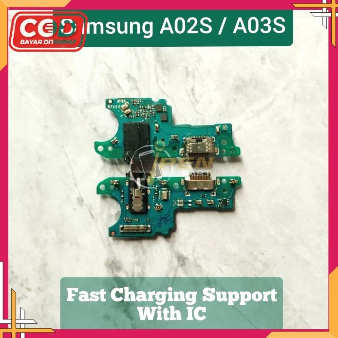Flexible Cas A02S Samsung Papan Flex Charging Konektor