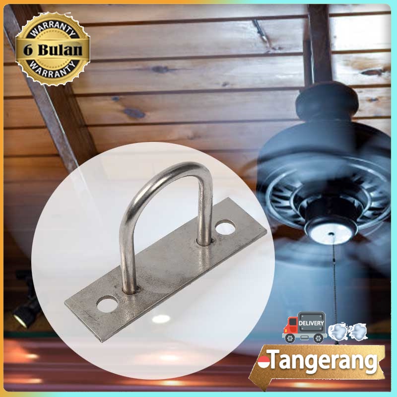 2pcs ket Kipas Angin Hook Kipas Gantung Ceiling U-Shaped Hook