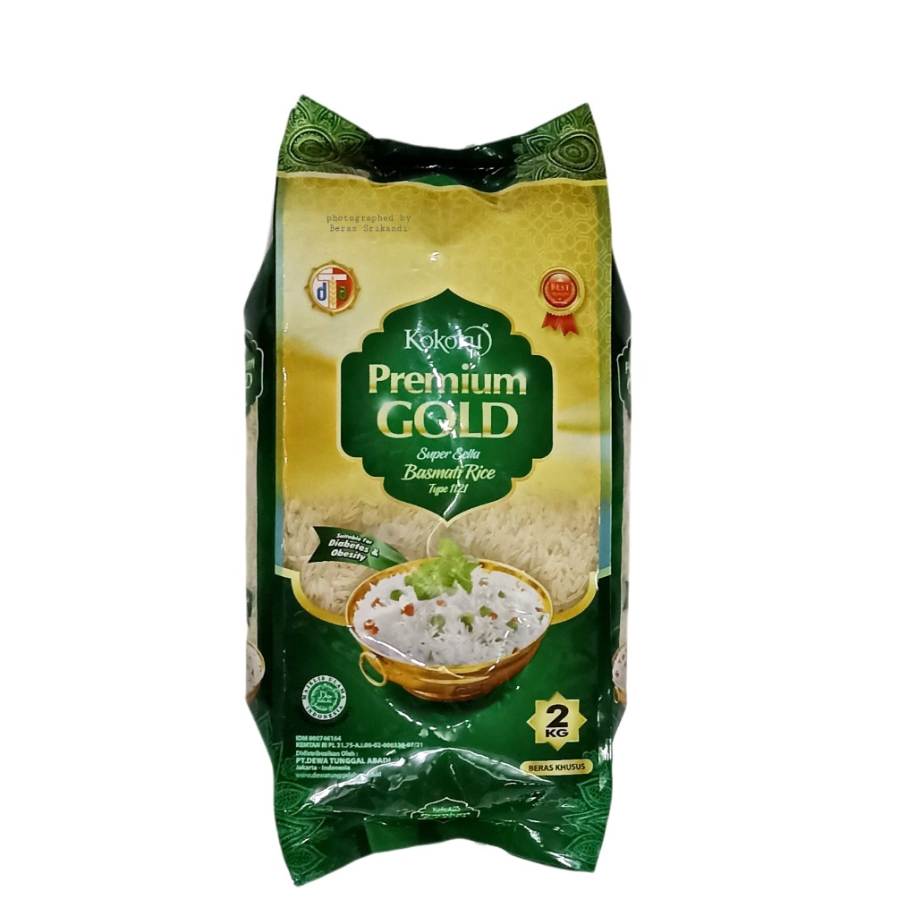 

Basmati Gold Kemasan 2 Kg