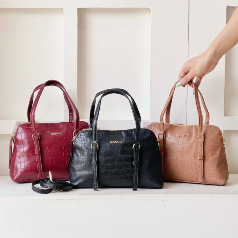 PROMO SALE Tas selempang jinjing mango hitam coklat merah maron