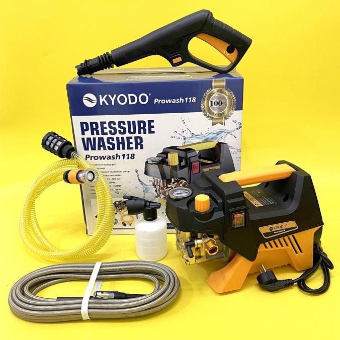 MESIN CUCI AC MOTOR MOBIL - KYODO PROWASH 118 / PRESSURE WASHER KYODO