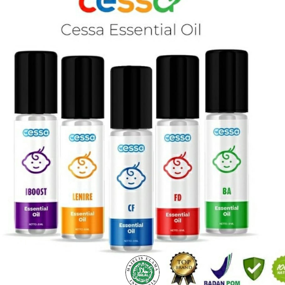 Terbaik.. Paket Hemat - Cessa Baby 5 varian(Fever Drop, Cough n Flu, Lenire, Bugs Away,dan Immune Bo
