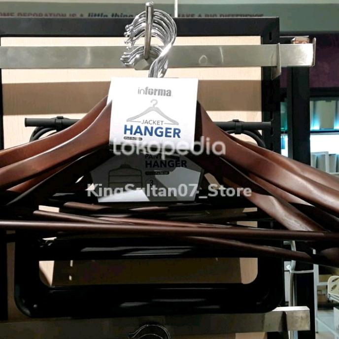 Hanger jas/Jaket Kayu in