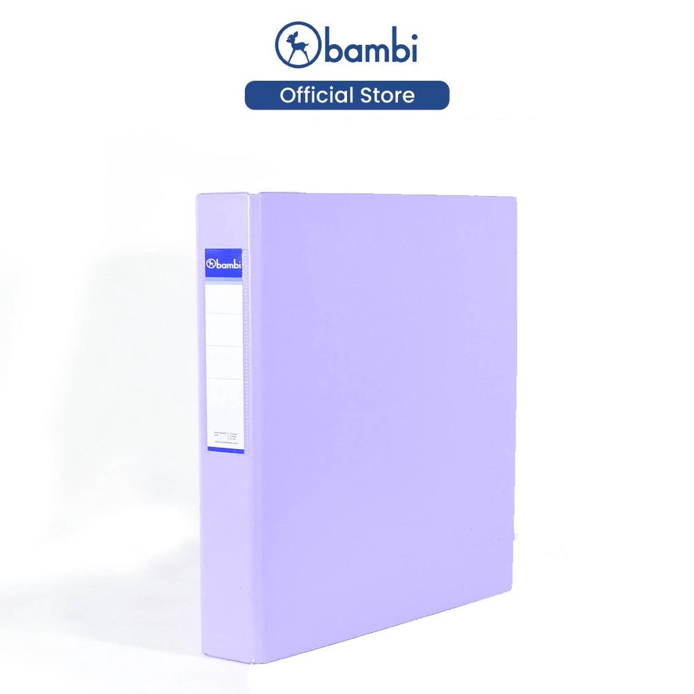 

New! Bambi Ring Binder A4 3 Ring D-Type MID SIZE 25 mm Pocard / Namecard / Presentation / Album kode kode 2131 .,