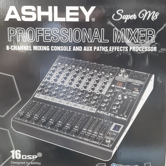 Mixer Audio Ashley Super M8 Original Ashley