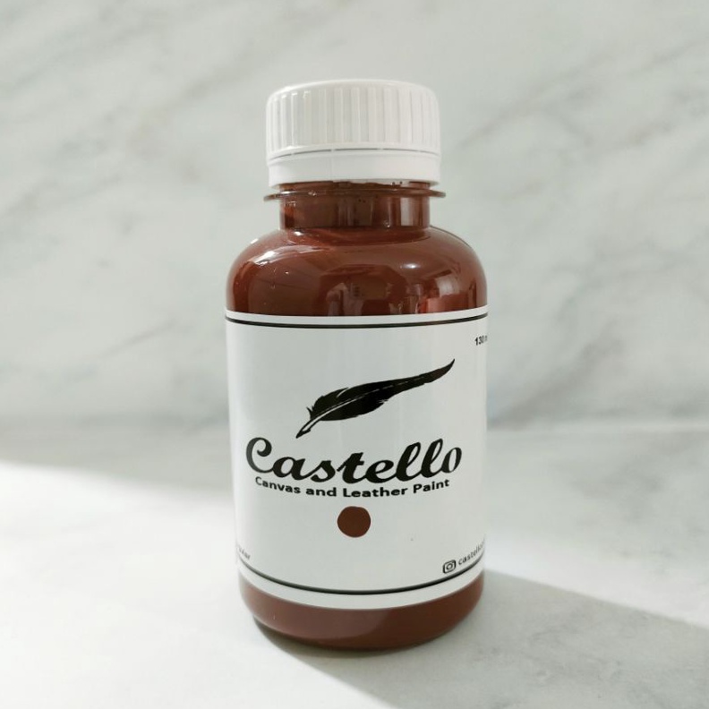 

[ART. P87D] Cat Castello Sepatu dan Tas Coklat Khusus Kulit & Kanvas