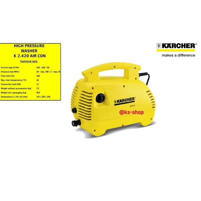 Karcher K2420 | K2.420 | High Pressure Washer K 2.420 Flash Sale