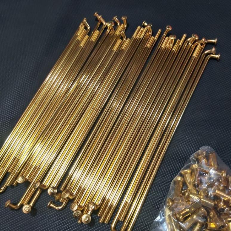 Model Baru Ruji Gold Atau Jari Jari Motor Gold, Anti Karat racing kontes harian !