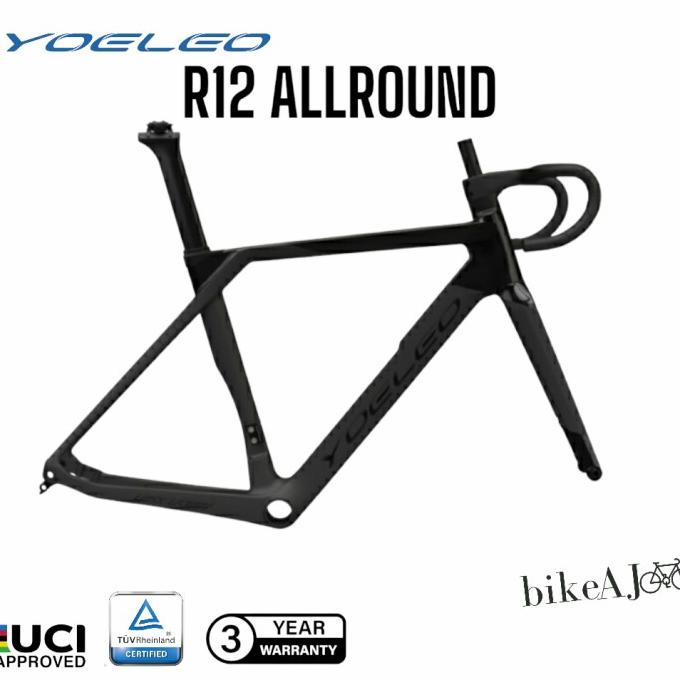 Big Sale Frameset Yoeleo Carbon R12 Crimson Black Limited Edition