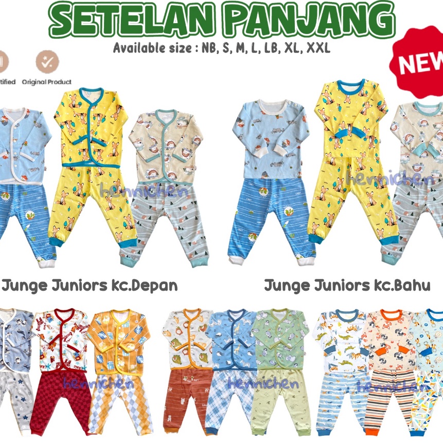 (Q0298Z) PROMO BAJU TIDUR ANAK LIBBY JUNGLE JUNIORS / BON VOYAGE / ZOE BABY / SUMMER GAMES / TERRACE