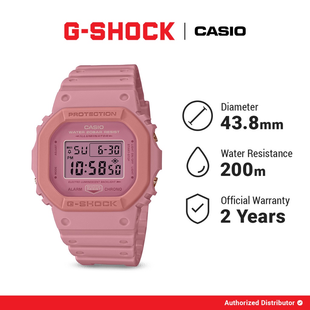 [READY INSTANT] G-Shock DW-5610SL-4A4DR Jam Tangan Wanita Original