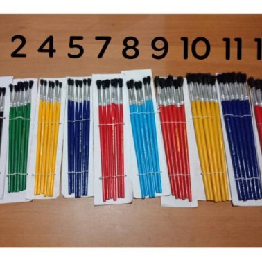 

(P02-✉> Kuas Lukis Pagoda No. 6 harga per lusin = 12 pcs✮!