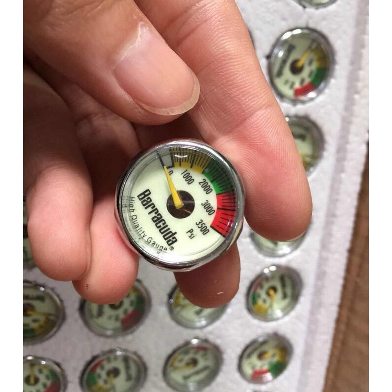 (V4.Q➲> MANO/MANOMETER BARRACUDA 3500 PSI DAN 5000 PSI UNTUK PCP TERMURAH ご..