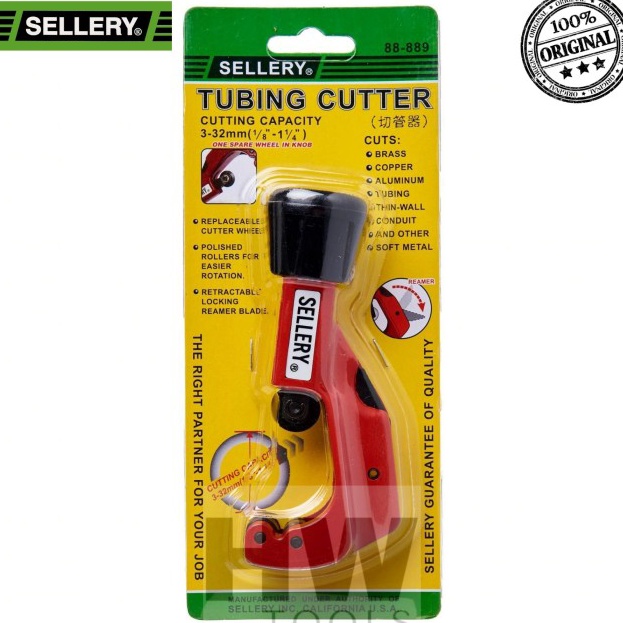 

TUBING CUTTER (88-889) SELLERY ✧aei™