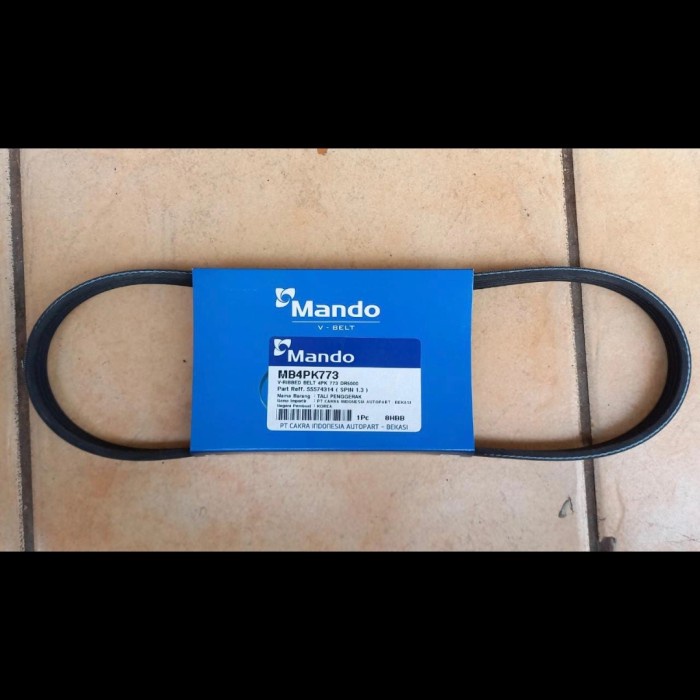 Ready Stok Fanbelt Vanbelt Bando Ac Spin Diesel 4Pk773 Merk Mando Korea 55574314 Kode 006