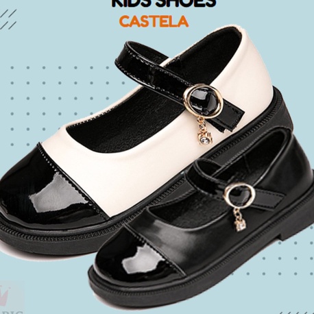 (L9.O☼> [Tokobig] Castela Sepatu Anak Perempuan Sepatu Pesta Sepatu Import Ukuran 23-37 Usia 2-9 Tah