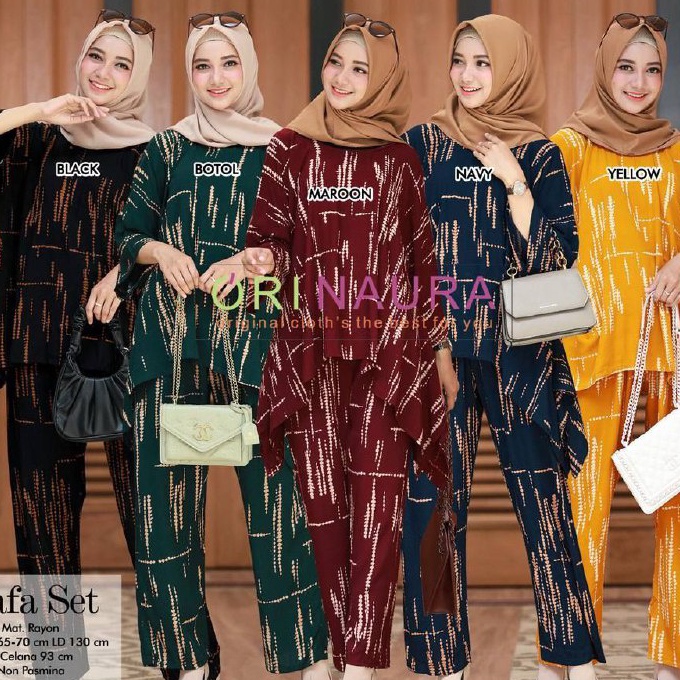 (T08♫] SETELAN BAJU HAMIL/SETELAN TUNIK DRESS EMIRA/ SET JUMBO/ONE SET WAKA WAKA JUMBO//LD 130☎..