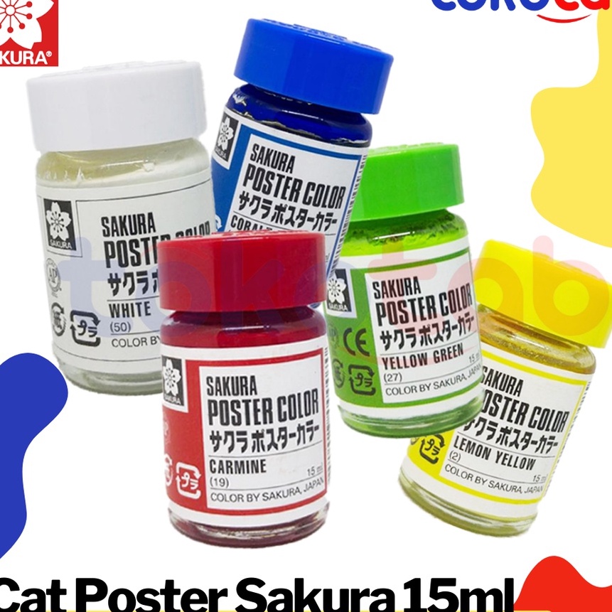 

[H20-➛> Tokotab - SAKURA Cat Poster Warna 15ml☞.