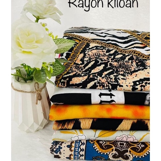 (J4-1♡) KAIN KILOAN // KAIN RAYON KILOAN / KATUN KILOAN / RAYON viscose KILOAN