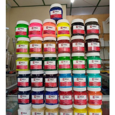 

[U93-➸> Cat Acrylic Tesla 125ml / Untuk Melukis❣..!