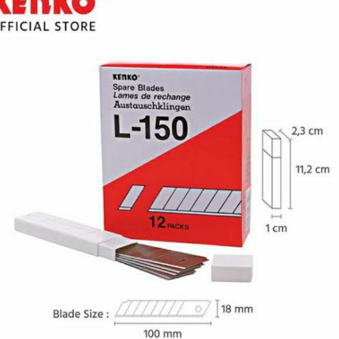 

[K16-➲] isi cutter L150 (1 LUSIN)☀..!