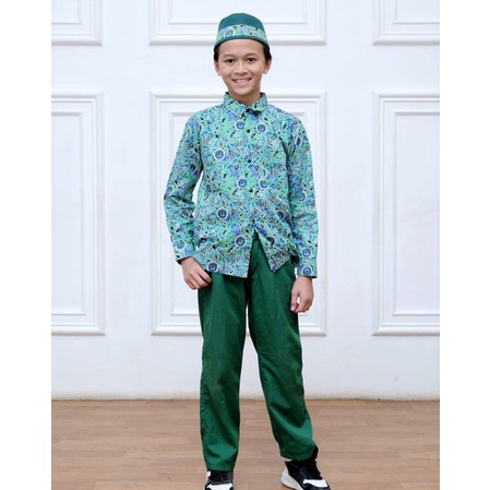 (H0-3㊖) seragam sekolah termurah baju setelan anak baju seragam TK RA baju seragam batik bahan katun