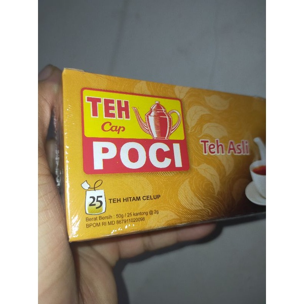 

Teh Asli Poci Hitam Celup Original Untuk Kesehatan Kemasan Box Isi 25 Kantong