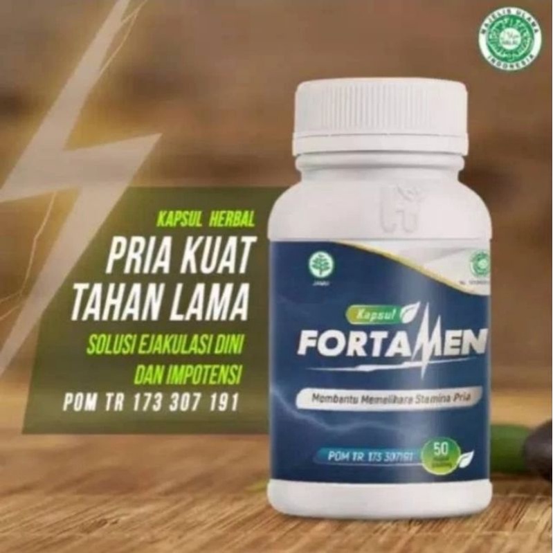 FORTAMEN ASLI OBAT HERBAL PRIA WANITA DEWASA PENAMBAH STAMINA
