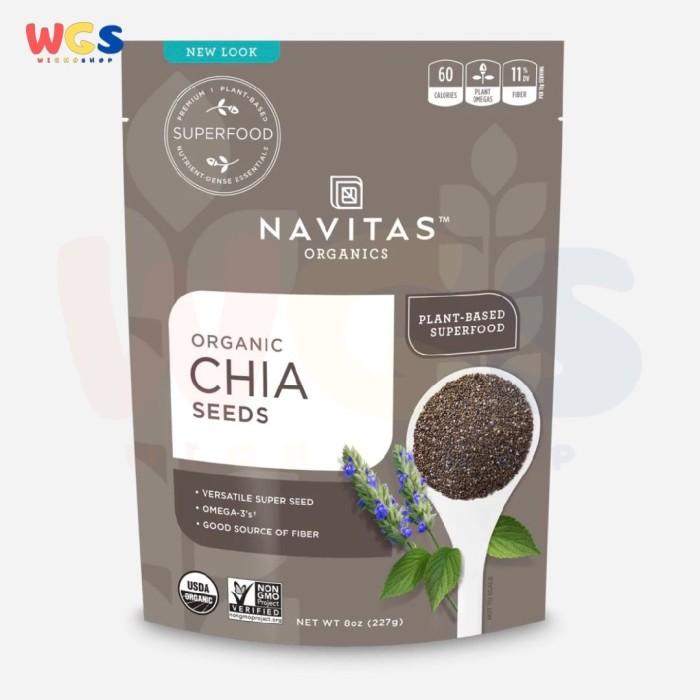 

Navitas Organics Organic Chia Seeds Non GMO Superfood 8oz 227g Best Seller