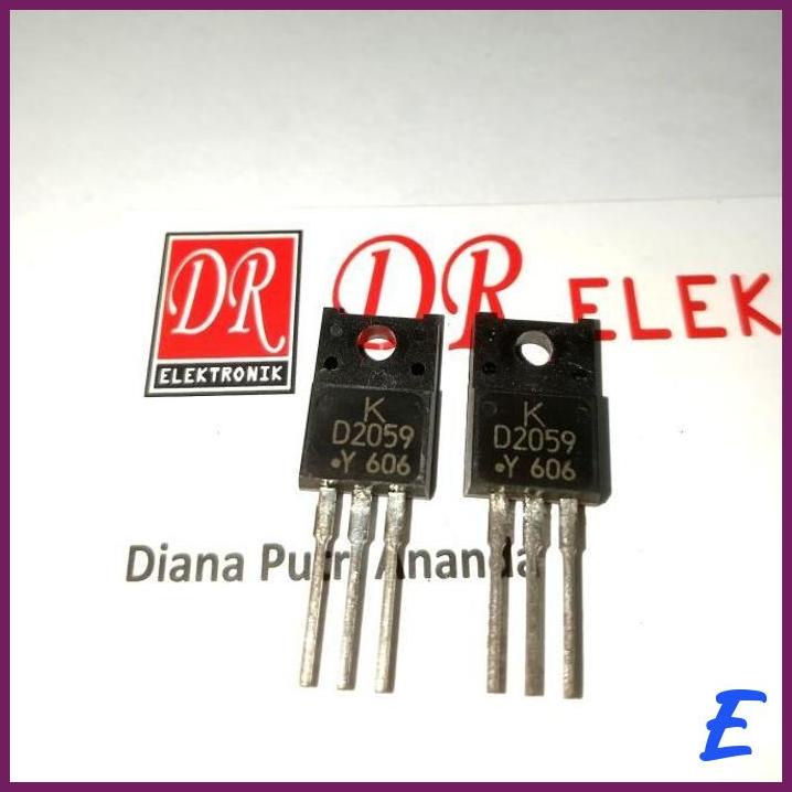 TRANSISTOR TRANSISTOR D2059 TR 2SD2059 BAGUS D 2059 SD2059 | DEK