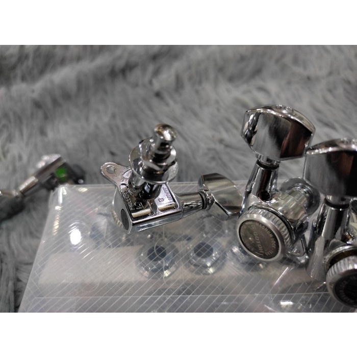 Gotoh Sg381 Mgt Japan Locking Tuning Machine Head Inline 6