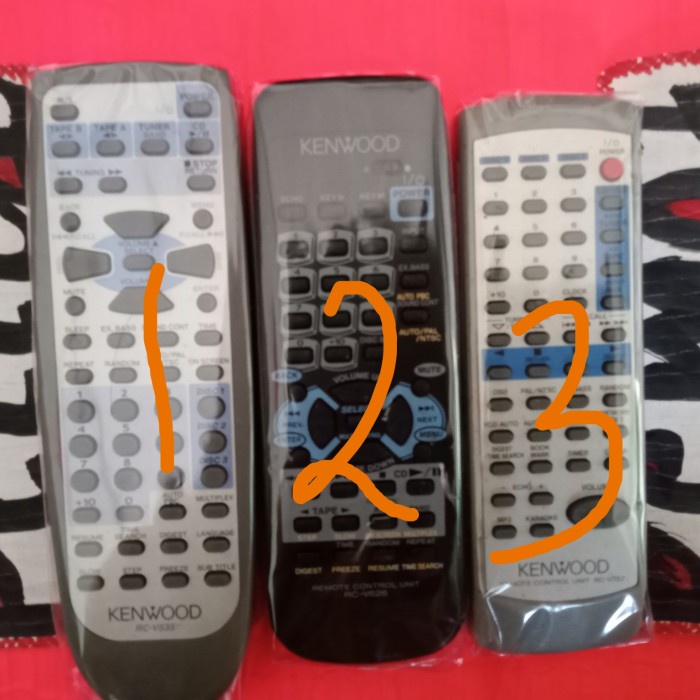 Remot Tape Compo Kenwood Original Terlengkap
