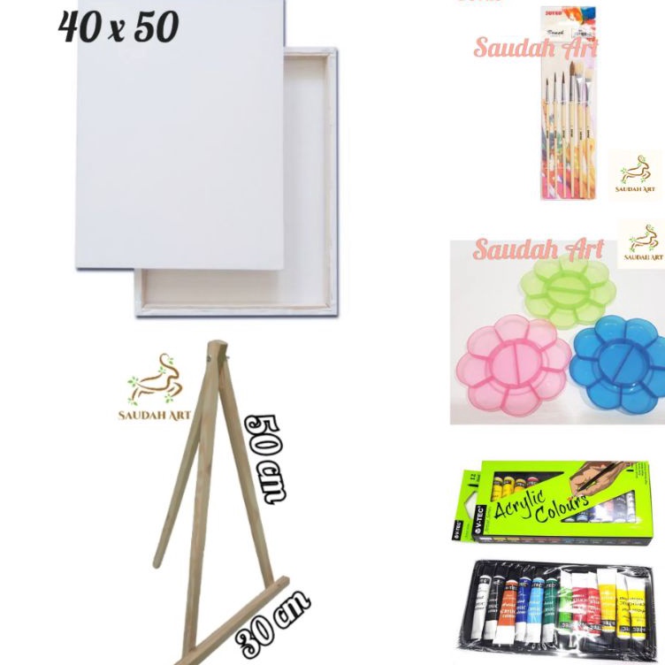 

Diskon Promo Paket Lukis Lengkap (kanvas 40x50,kuas,palet,cat akrilik,easel 30x50)
