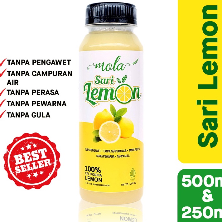 

Stok Banyak Mola Sari Lemon Asli Jus Diet Detoks Alami