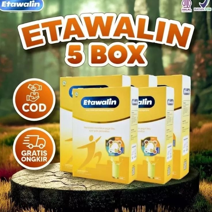 

Baru 5 Box Etawalin Susu Kambing Etawa - Susu Anti Asam Urat Rematik Reumatik Nyeri Sendi Pengapuran