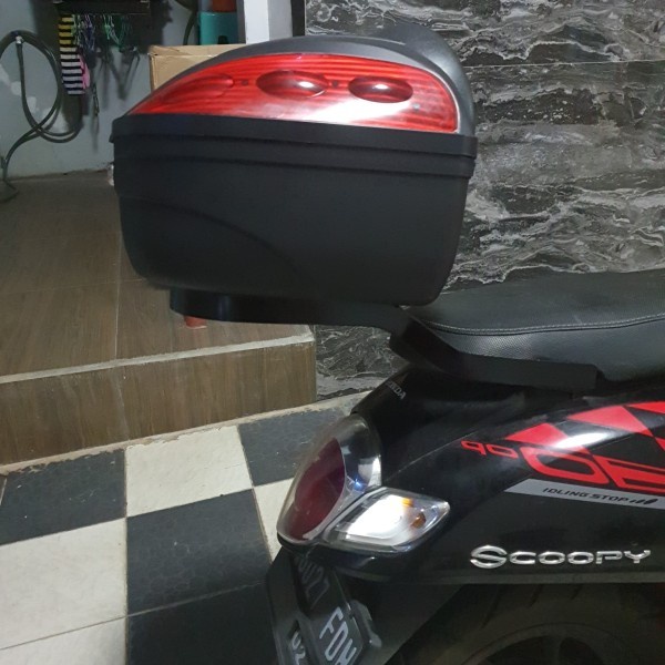 Breket Bracket Dudukan Box barang Motor honda scoopy f1 tebal kuat ready