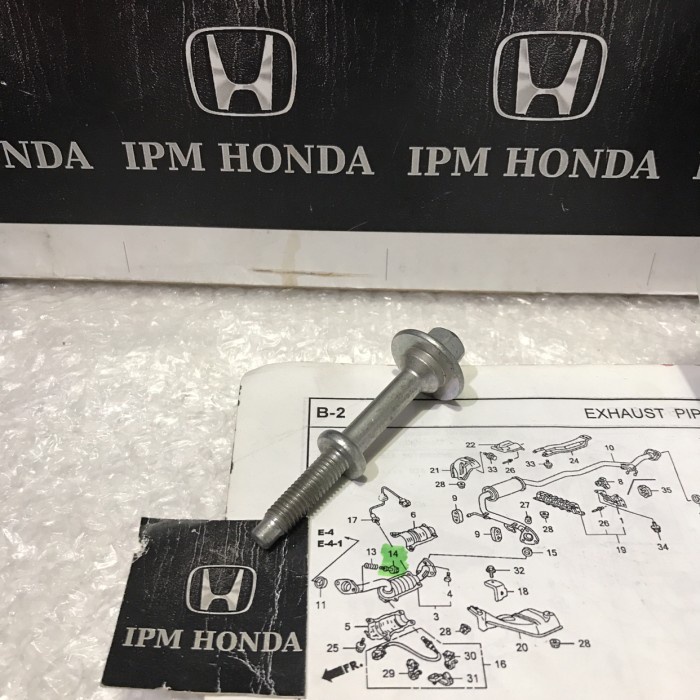 Bolt fleksibel Baut knalpot 18231 SR3 Accord Civic City Jazz City best seller