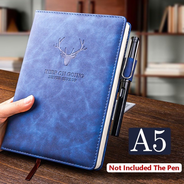 

Promo Buku Notebook Catatan Kerja Planner Binding Diary Bahan Kulit Premium Terbaru