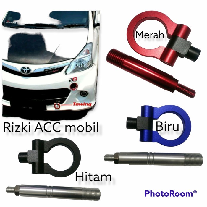 Tadf Towing Hook Tarikan Derek Variasi Universal Mobil Avanza Xenia Calya A