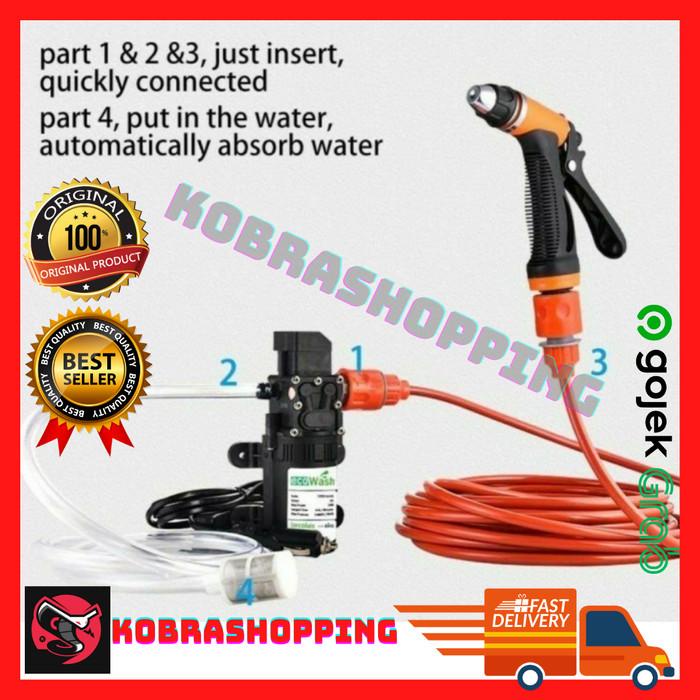 HARGA DISKON Getz Alat Cuci Mobil Motor Portable Premium Original