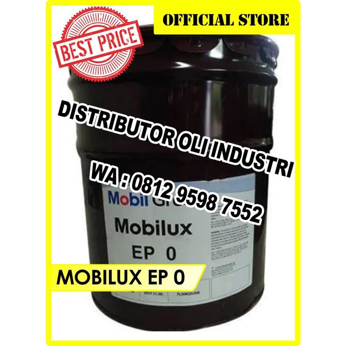 TERMURAH Terlaris Mobilux Ep 0 ( Nlgi 0 - 1 Kg )
