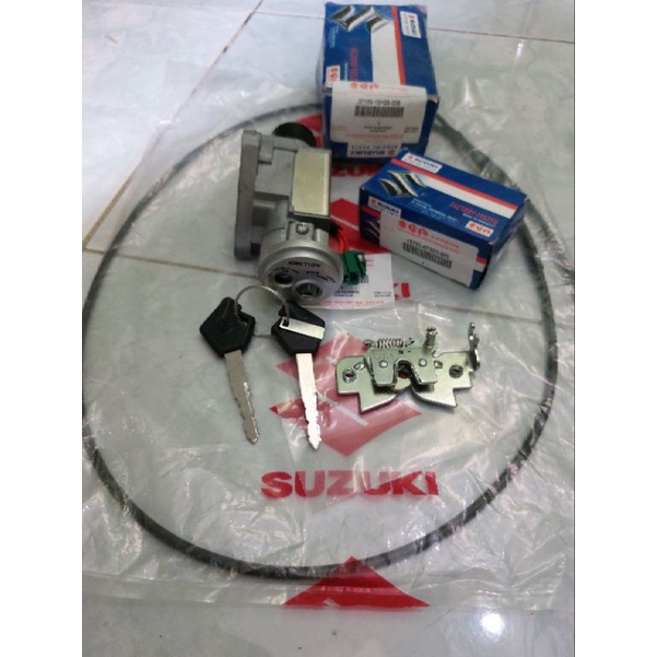 kunci kontak plus kabel jok emgsel jok shogun 125 new FL NR asli